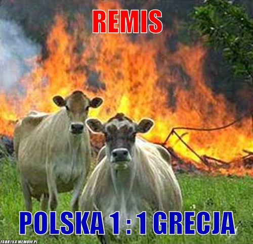 Remis – remis polska 1 : 1 grecja