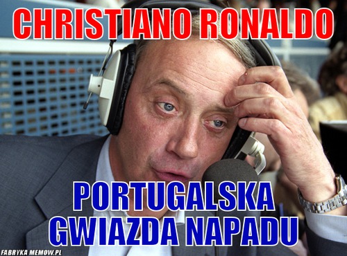 Christiano Ronaldo – Christiano Ronaldo portugalska gwiazda napadu