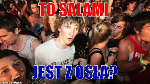 To salami – to salami jest z osła?