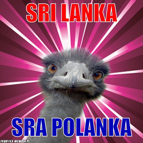 Sri Lanka – Sri Lanka Sra polanka