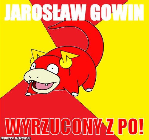 Jarosław gowin – jarosław gowin wyrzucony z PO!