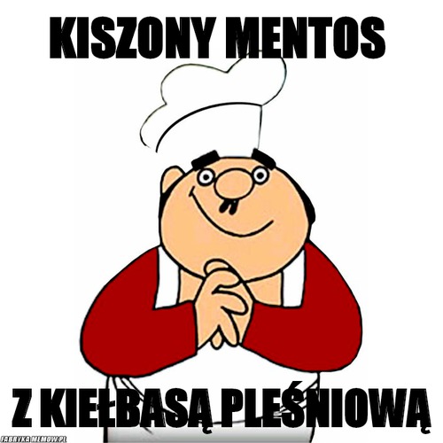 Kiszony mentos – Kiszony mentos Z kiełbasą pleśniową