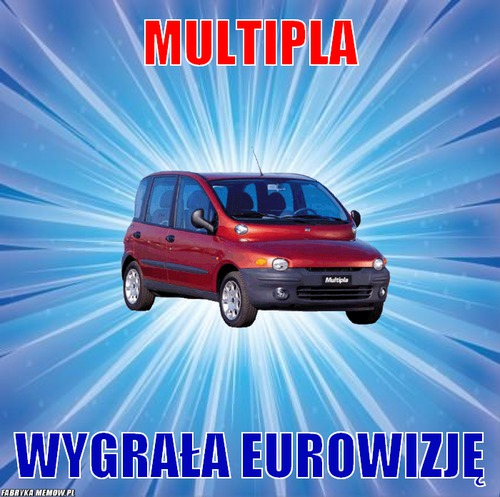 Multipla – multipla wygrała eurowizję