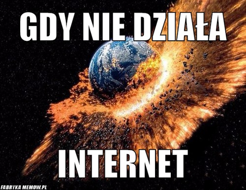 Gdy nie działa – Gdy nie działa internet