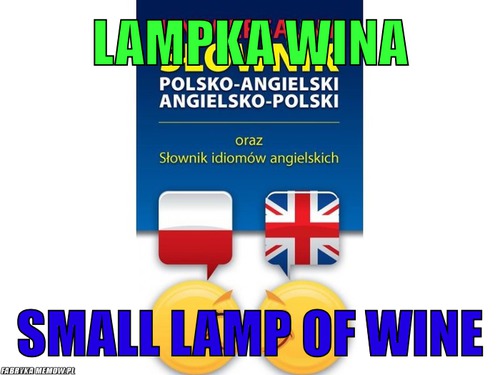 Lampka wina – lampka wina small lamp of wine