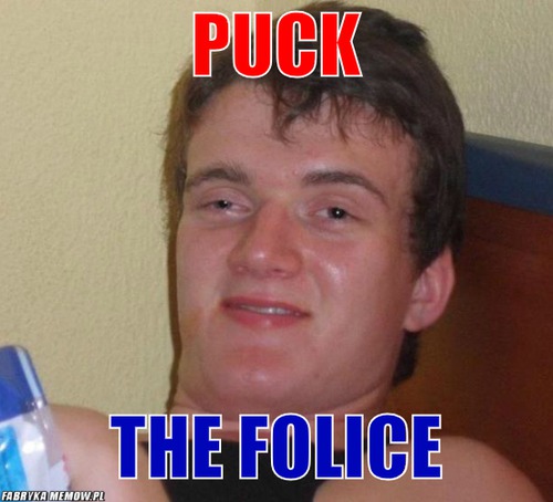 Puck – puck the folice