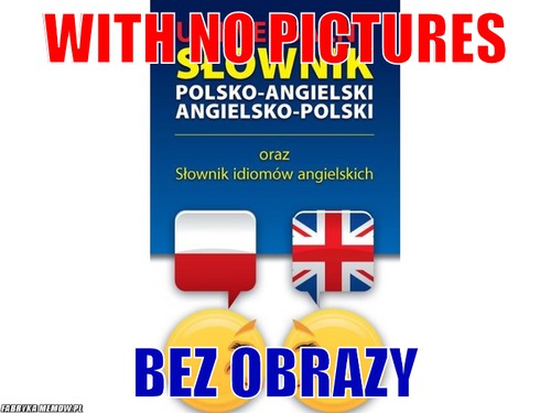 With no pictures – With no pictures Bez obrazy