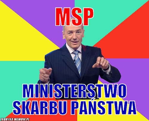 Msp – msp ministerstwo skarbu państwa