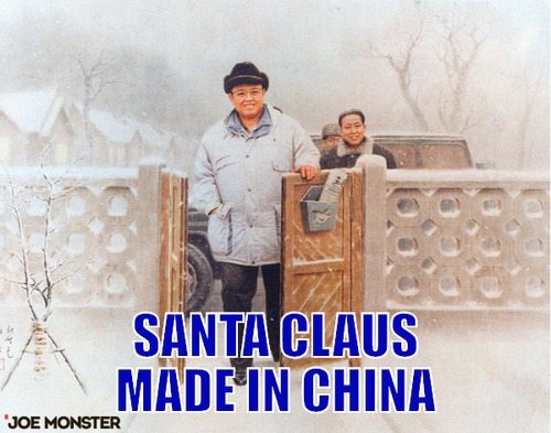  –  santa claus made in china