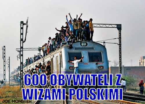  –  600 obywateli z wizami Polskimi