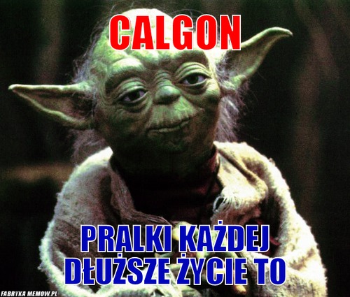 Calgon – Calgon Pralki każdej dłuższe życie to