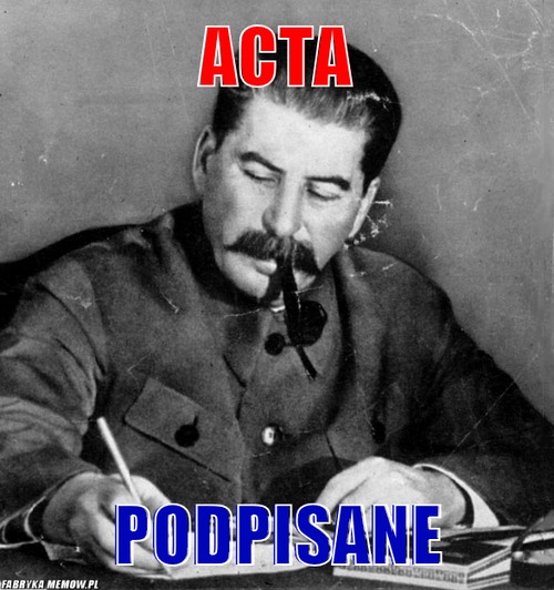 Acta – Acta podpisane