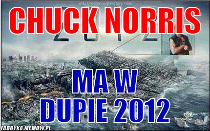 Chuck Norris – Chuck Norris Ma w dupie 2012