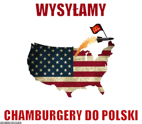 Wysyłamy – wysyłamy chamburgery do polski