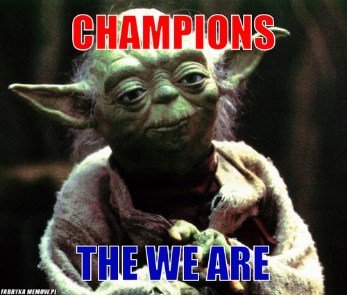 Champions – champions the we are