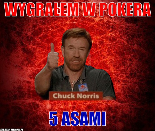 Wygrałem w pokera – wygrałem w pokera 5 asami