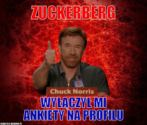 Zuckerberg – zuckerberg wyłączył mi ankiety na profilu