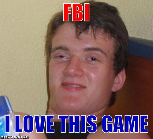 FBI – FBI I love this game