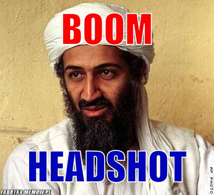 Boom – boom headshot
