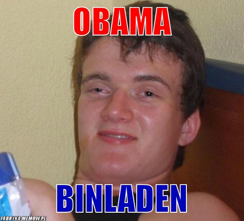 Obama – obama binladen
