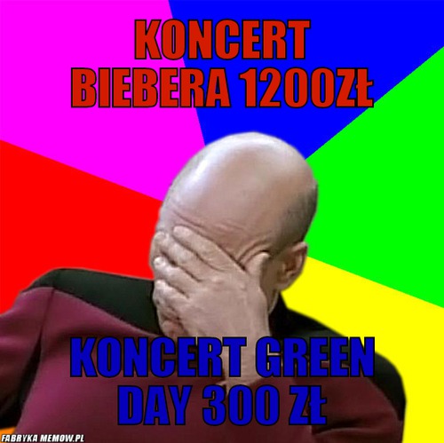 Koncert biebera 1200zł – koncert biebera 1200zł koncert green day 300 zł