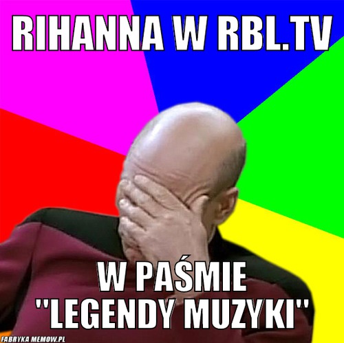 Rihanna w rbl.tv – Rihanna w rbl.tv w paśmie &quot;legendy muzyki&quot;