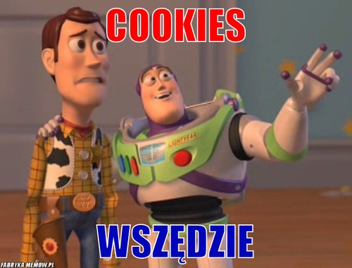 Cookies – cookies wszędzie