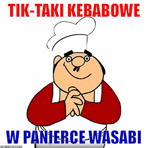Tik-Taki kebabowe – Tik-Taki kebabowe w panierce wasabi