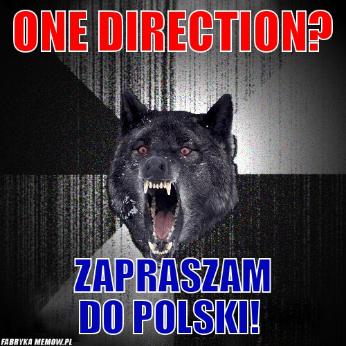 One direction? – one direction? zapraszam do polski!