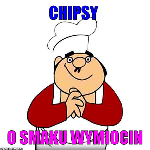 Chipsy – Chipsy o smaku wymiocin
