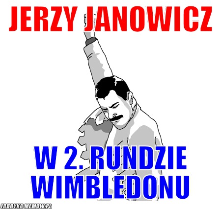 Jerzy Janowicz – Jerzy Janowicz w 2. rundzie wimbledonu