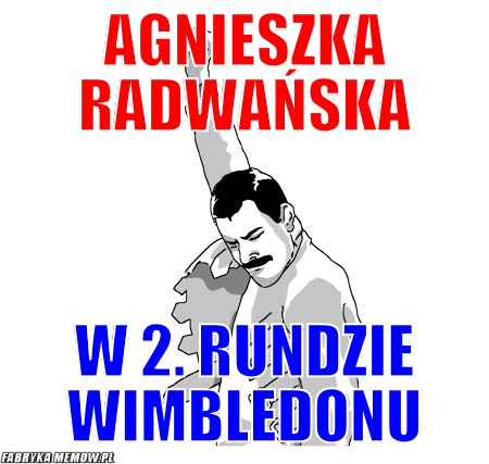 Agnieszka Radwańska – Agnieszka Radwańska w 2. rundzie wimbledonu