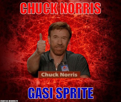 Chuck norris – chuck norris gasi sprite