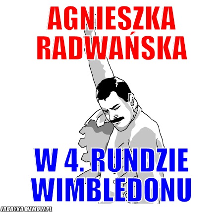 Agnieszka Radwańska – Agnieszka Radwańska w 4. rundzie wimbledonu