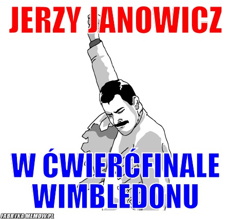 Jerzy Janowicz – Jerzy Janowicz w ćwierćfinale wimbledonu