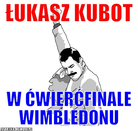 Łukasz Kubot – Łukasz Kubot w ćwierćfinale wimbledonu