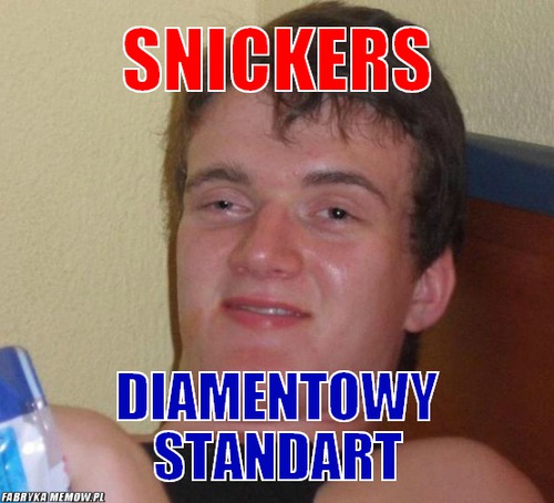 Snickers – snickers diamentowy standart