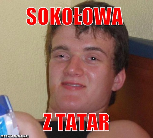Sokołowa – Sokołowa z tatar