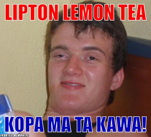 Lipton lemon tea – Lipton lemon tea KOPA MA TA KAWA!