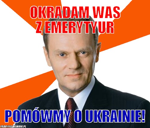 Okradam was z emerytyur – okradam was z emerytyur pomówmy o ukrainie!