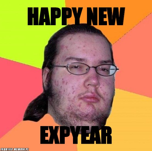 Happy new – happy new expyear