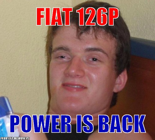 Fiat 126p – fiat 126p power is back