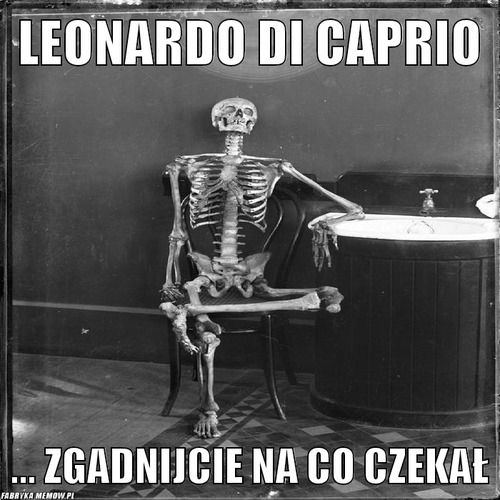 Leonardo di caprio – Leonardo di caprio ... zgadnijcie na co czekał