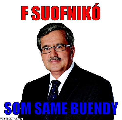 F suofnikó – F suofnikó som same buendy