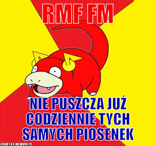 RMF FM – RMF FM nie puszcza już codziennie tych samych piosenek