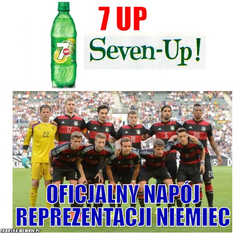 7 up – 7 up oficjalny napój reprezentacji niemiec