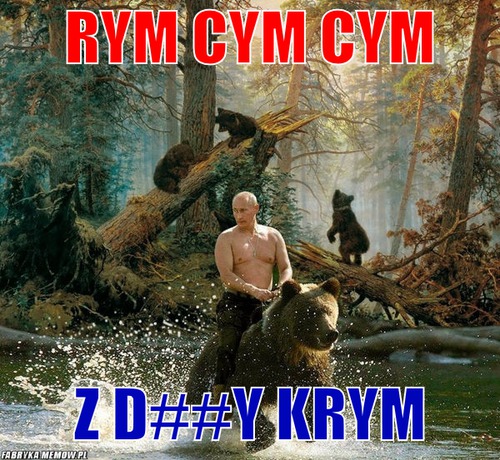 Rym cym cym – Rym cym cym z d##y krym