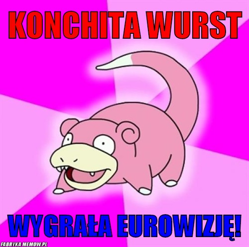 Konchita wurst – Konchita wurst Wygrała eurowizję!