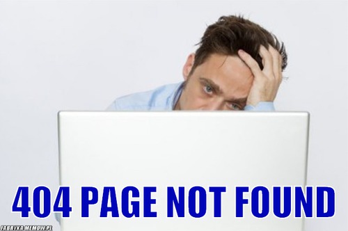  –  404 Page Not Found