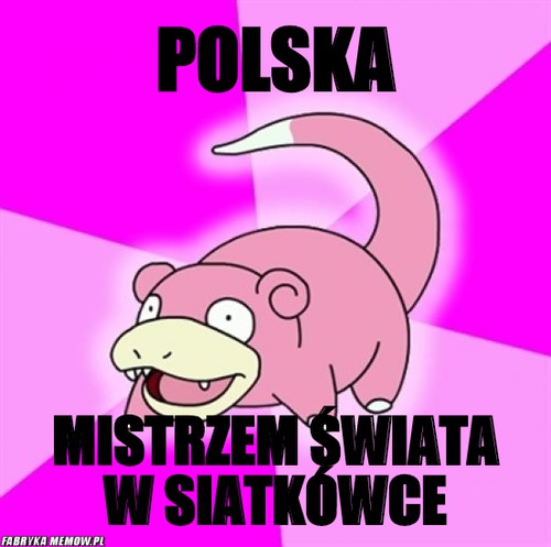 Polska – Polska Mistrzem świata w siatkówce